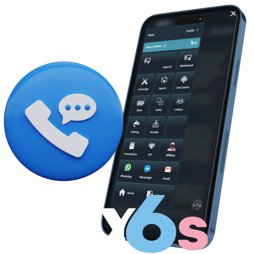 Contact the Six6s support team if you have any questions.