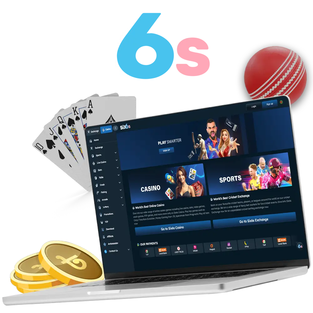 Six6s Casino and Sports Betting Official Site in Bangladesh – Read our review on the best betting options at Six6s in BD for an unmatched gaming experience.