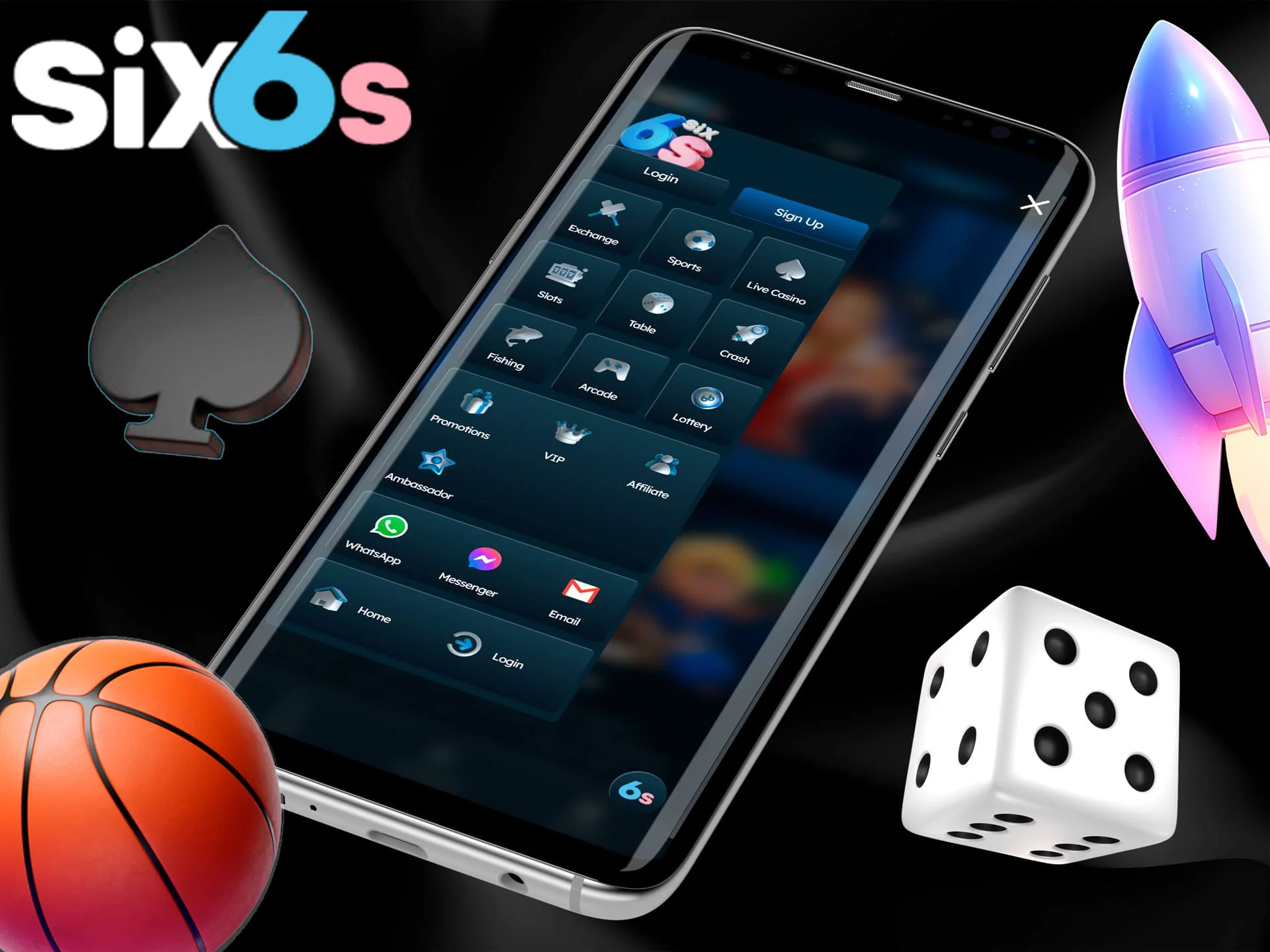 Alt Text: Explore the available sports at Six6s betting in Bangladesh, featuring a wide range of options for an exciting and diverse sports betting experience.